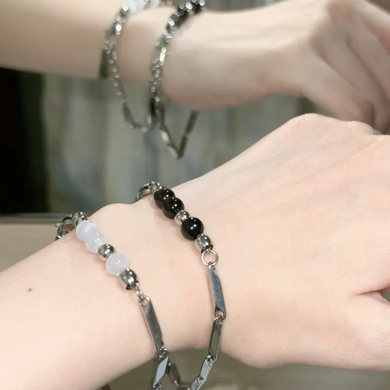 J&KINGLAY Titanium Steel Bracelets Unisex-2