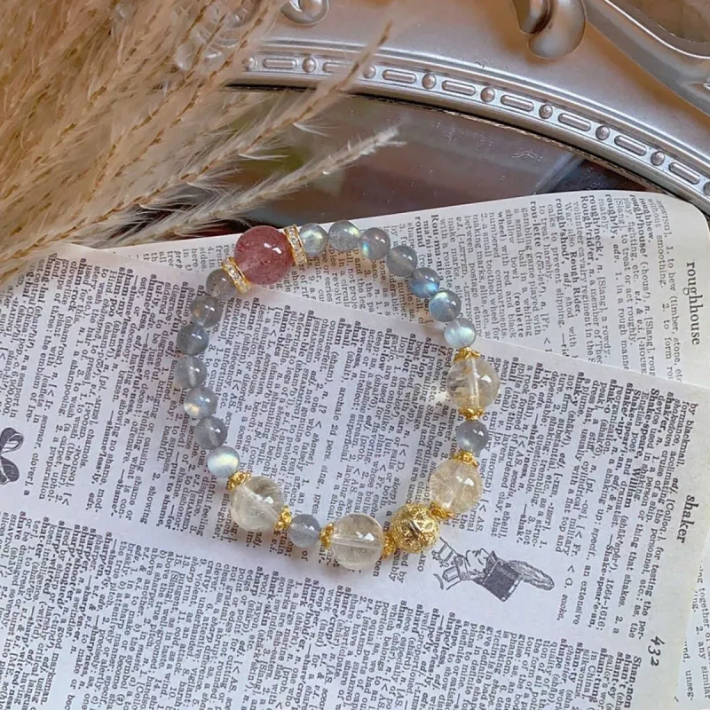 J&KINGLAY Crystal Bracelets Women's-2