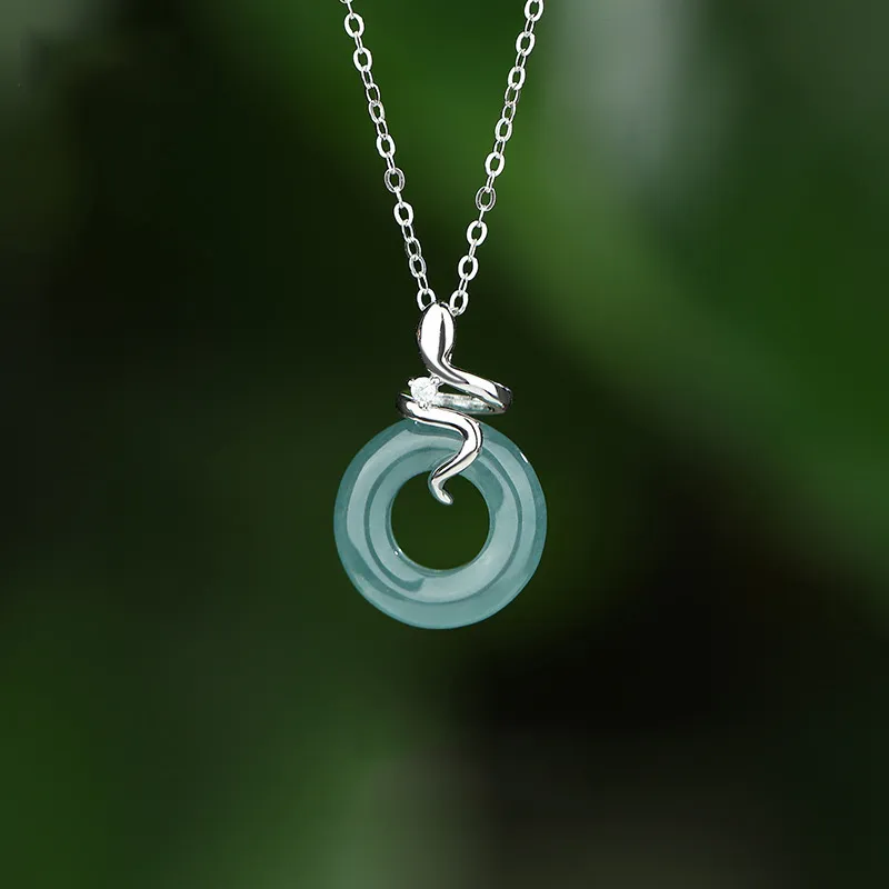 J&KINGLAY S925 Silver Necklaces Women's-4
