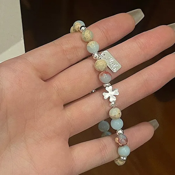 J&KINGLAY Artificial Pebbles Bracelets Unisex-14