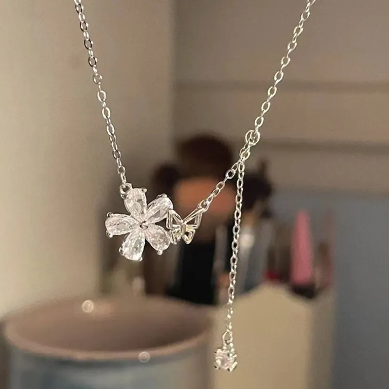 J&KINGLAY S925 Silver Necklaces Women's-4