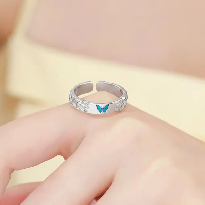 J&KINGLAY S925 Silver Rings Women's-4