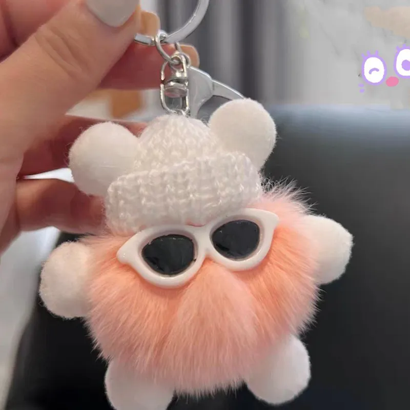 J&KINGLAY Plush Keychains Unisex-9