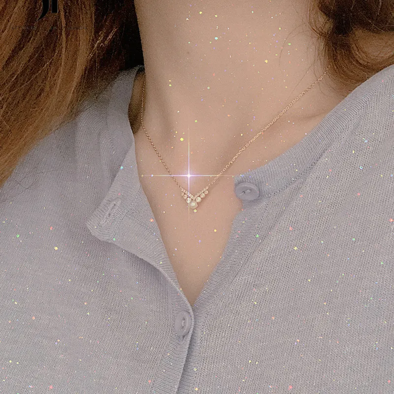 J&KINGLAY S925 Silver Necklaces Women's-2