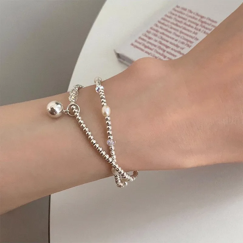 J&KINGLAY S925 Silver Bracelets Women's-2