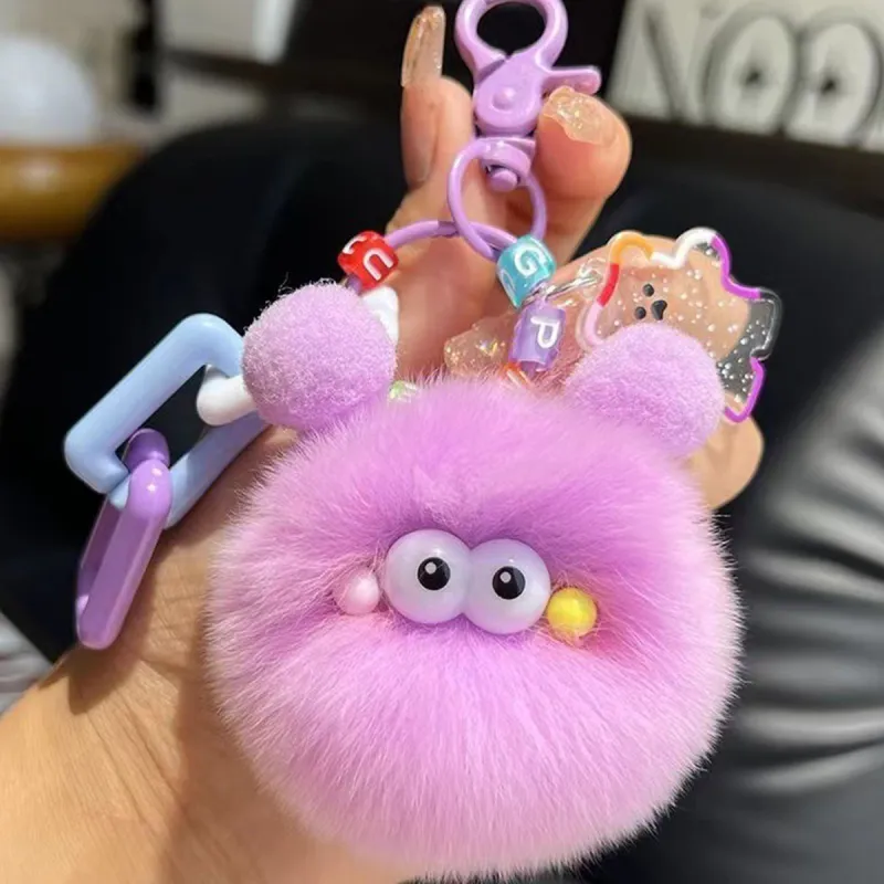 J&KINGLAY Plush Keychains Unisex-13