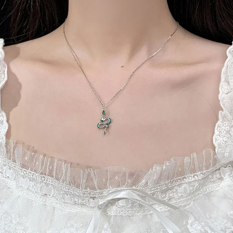 J&KINGLAY S925 Silver Necklaces Women's-3