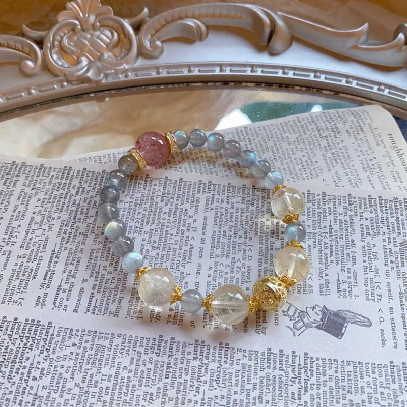 J&KINGLAY Crystal Bracelets Women's-3