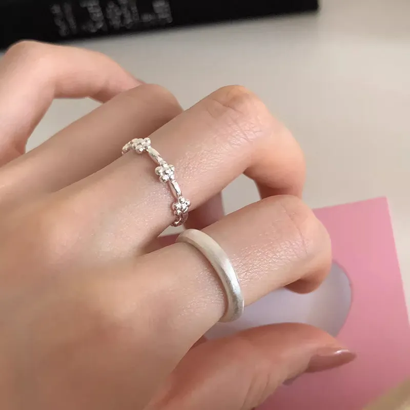 J&KINGLAY S925 Silver Rings Women's-3