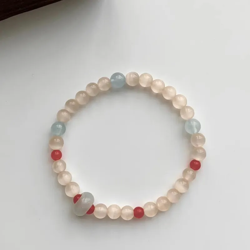 J&KINGLAY Glass Cat Eye Bracelets Women's-4