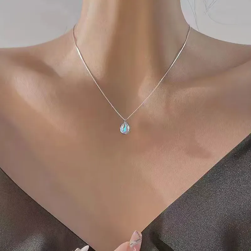 J&KINGLAY S925 Silver Necklaces Women's-4