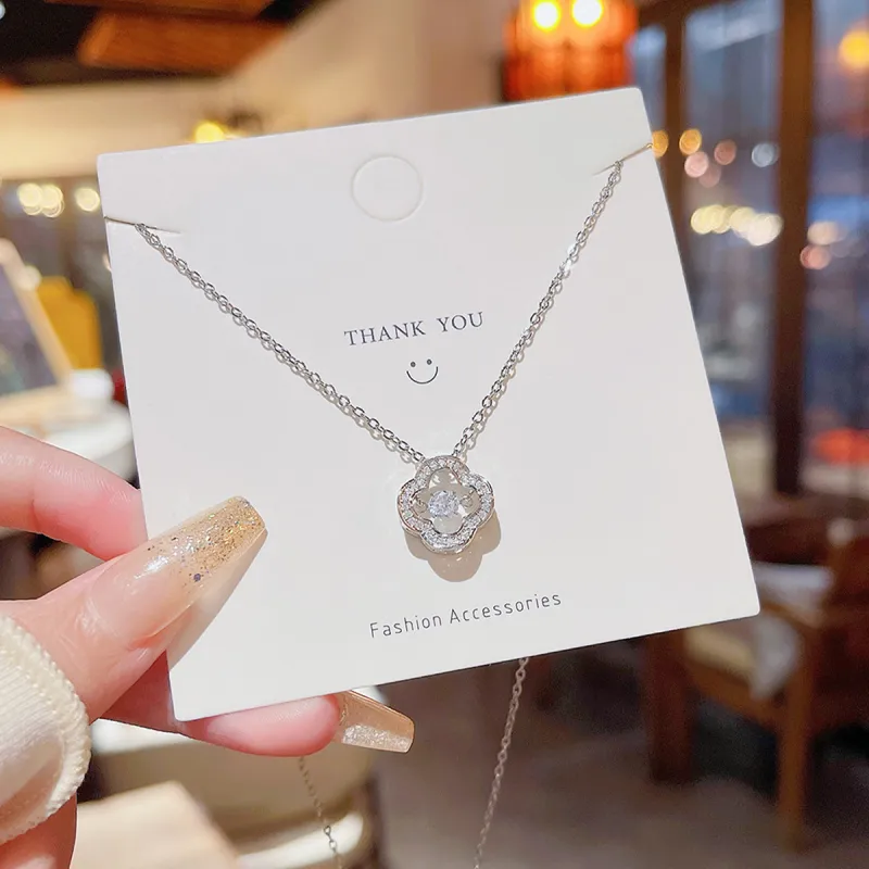 J&KINGLAY S925 Silver Necklaces Women's-4