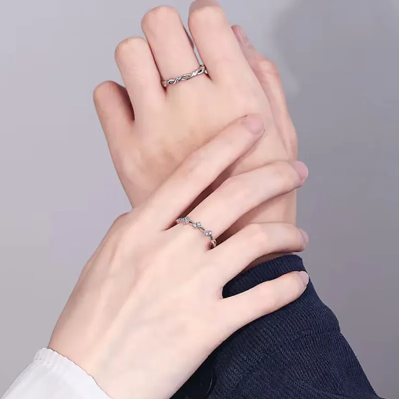 J&KINGLAY S925 Silver Rings Women's-1