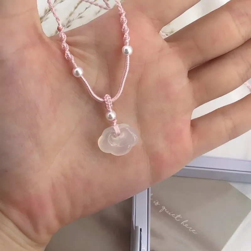 J&KINGLAY Chalcedony Necklaces Women's-2