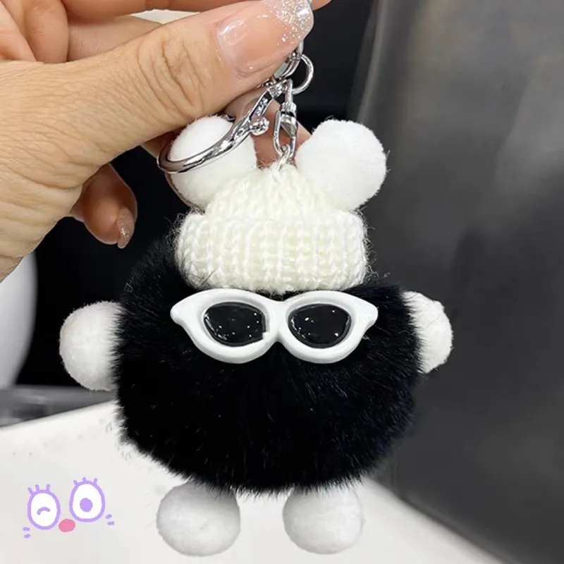 J&KINGLAY Plush Keychains Unisex-5