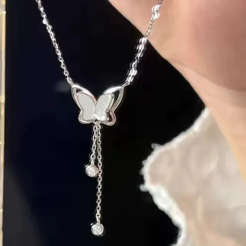 J&KINGLAY S925 Silver Necklaces Women's-6