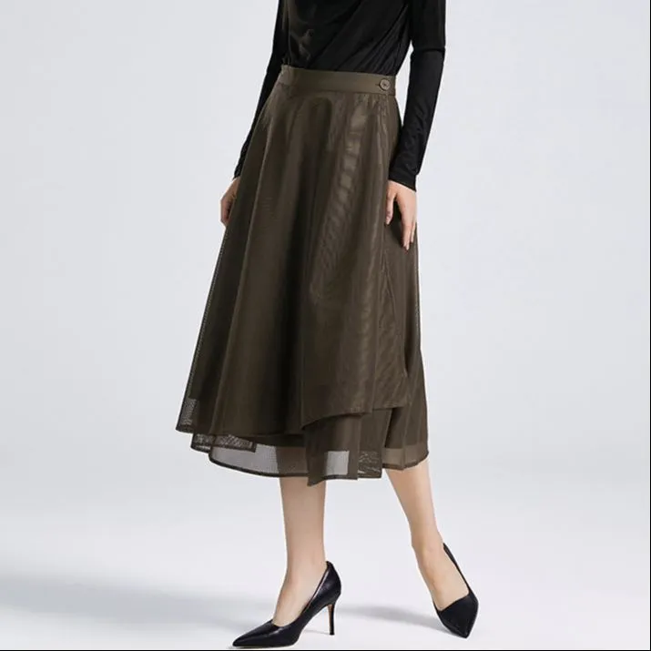 NINE WEST Casual Long Skirts Women's-5
