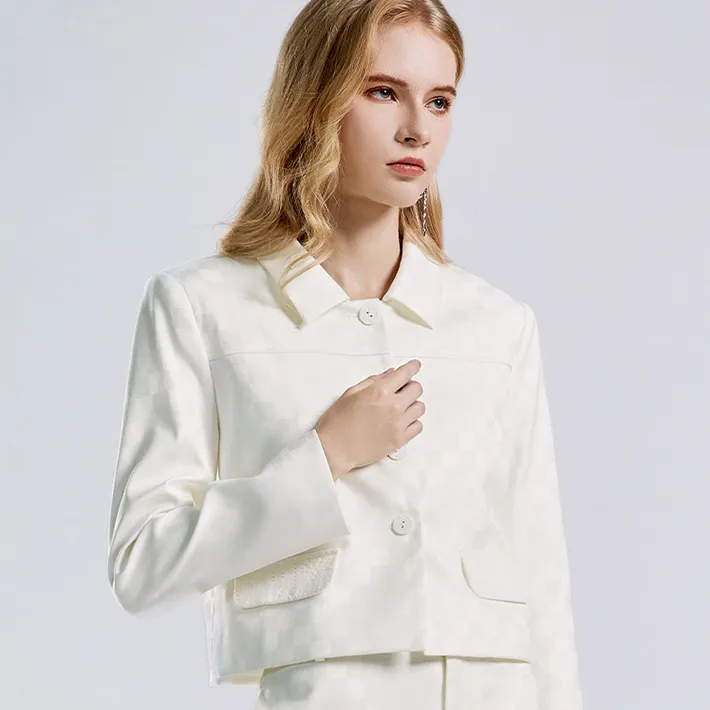 NINE WEST Jackets & Coats Women's White-3