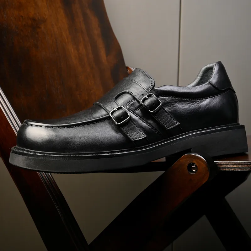 LEYGMENLG Casual Shoes Men's Black-3