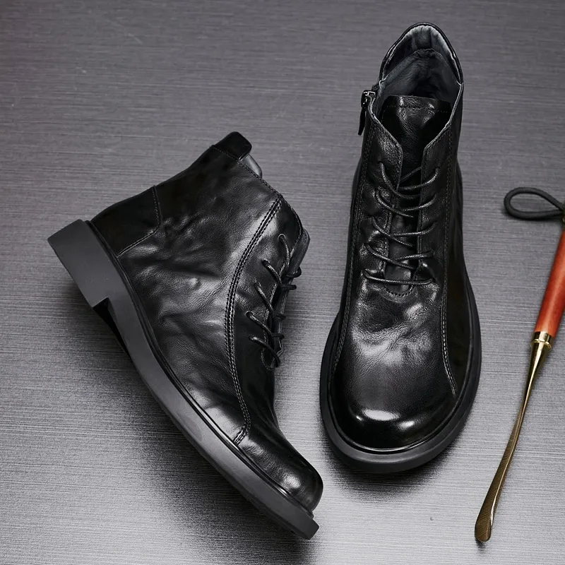 LEYGMENLG Ankle Boots 3.3CM Men's-25