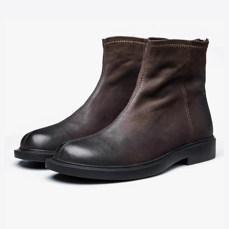 LEYGMENLG Ankle Boots Men's Black-11