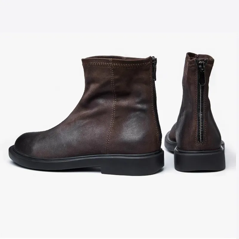 LEYGMENLG Ankle Boots Men's Black-10