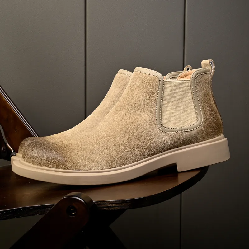 LEYGMENLG Ankle Length Chelsea Boots Men's-3