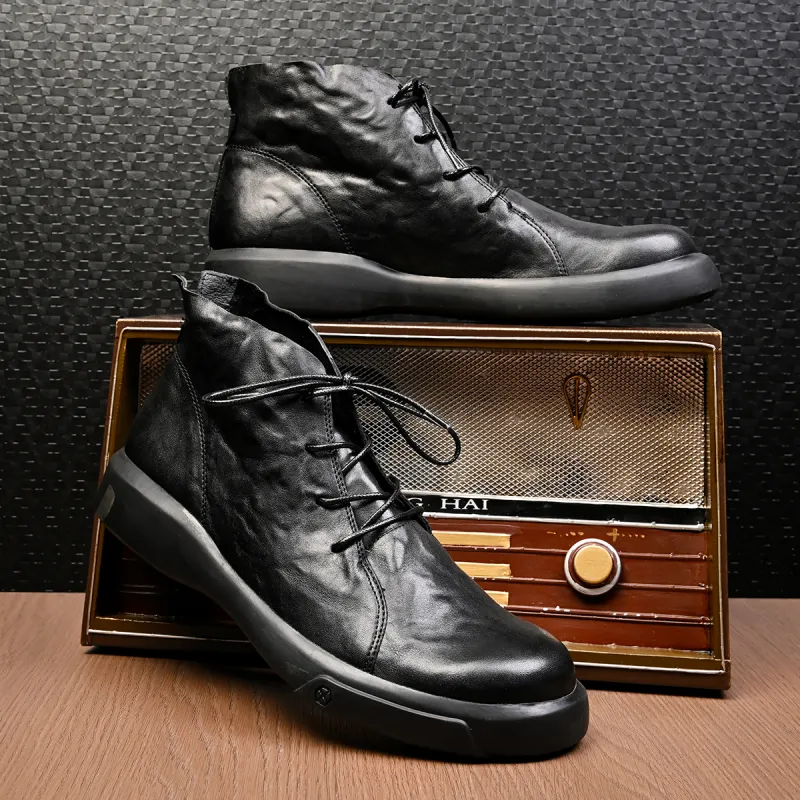 LEYGMENLG Ankle Boots 3cm Men's-2