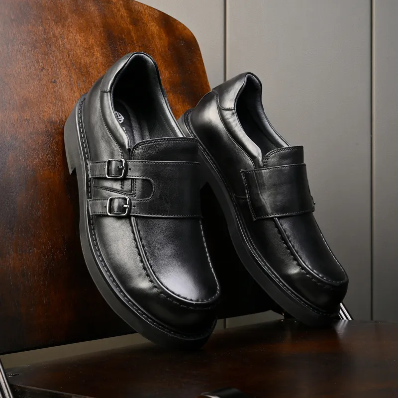 LEYGMENLG Casual Shoes Men's Black-2