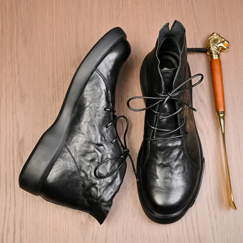 LEYGMENLG Ankle Boots 3cm Men's-1