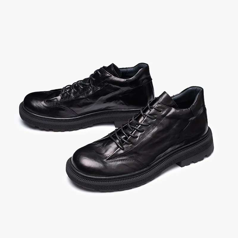 LEYGMENLG Men's Casual Shoes Men Low Top Brown-7
