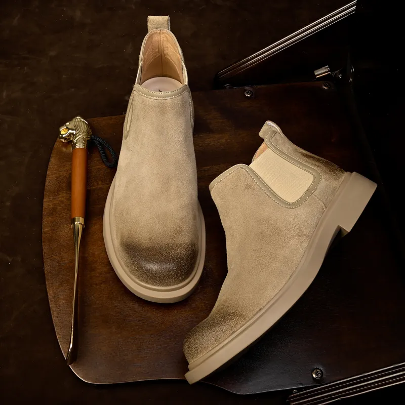 LEYGMENLG Ankle Length Chelsea Boots Men's-2