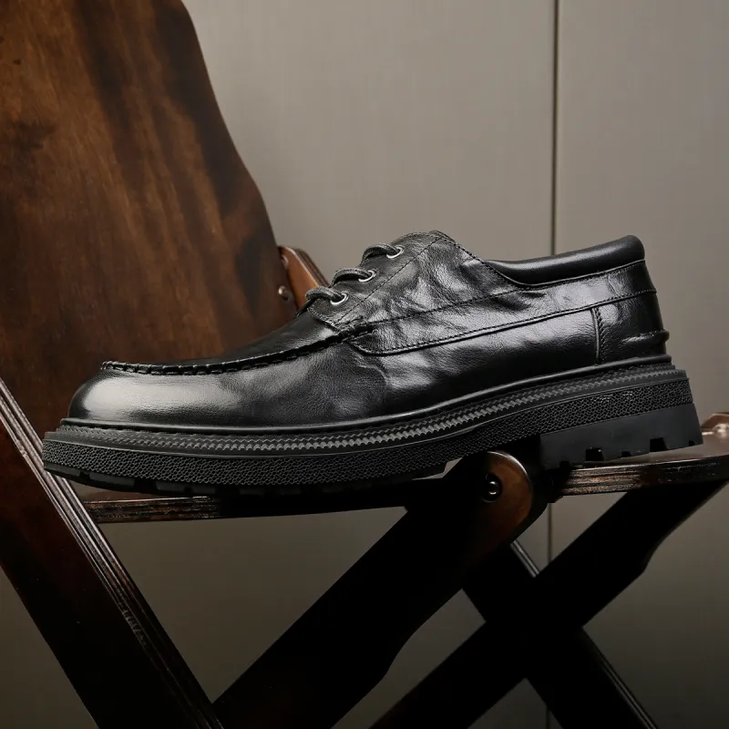 LEYGMENLG Casual Shoes Men's Black-3