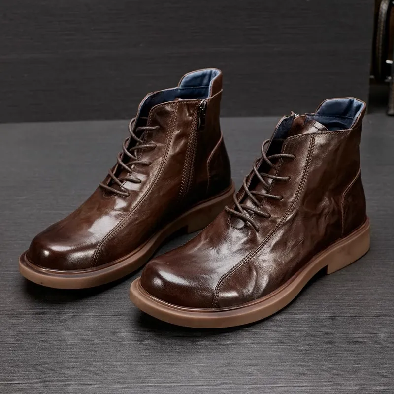 LEYGMENLG Ankle Boots 3.3CM Men's-12