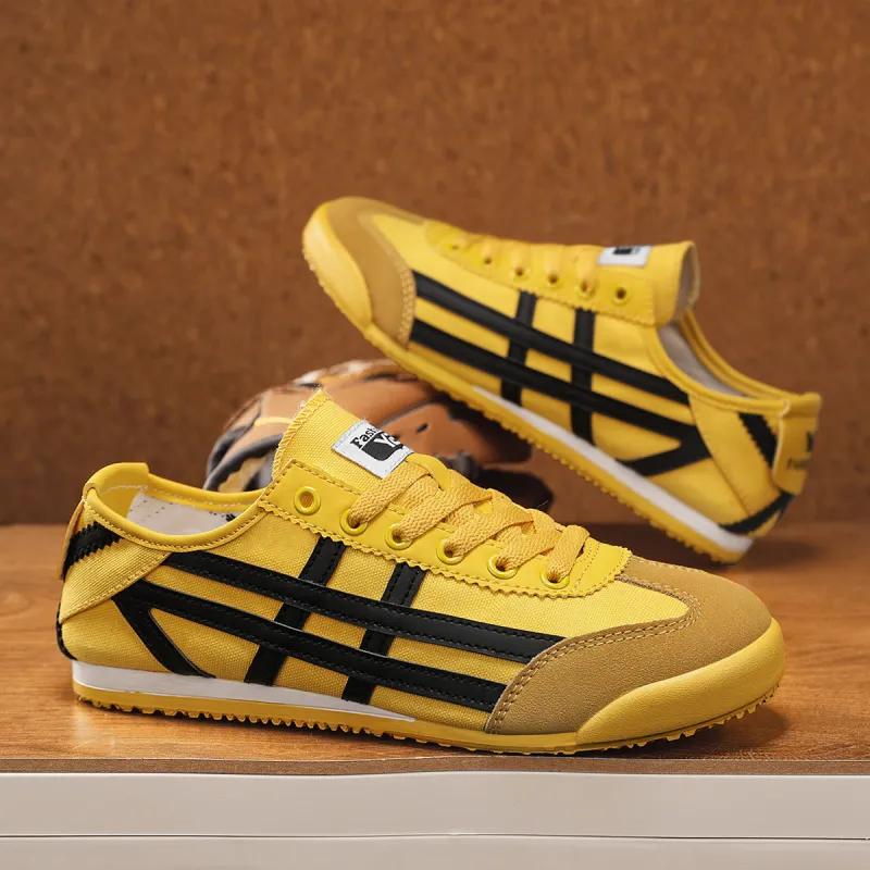 Swinsger Breathable, Lightweight, Slip Resistant Low Top Casual Shoes Unisex Yellow-1
