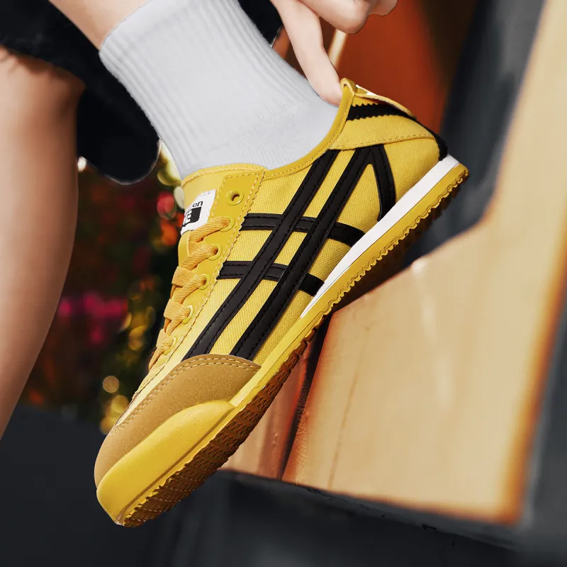 Swinsger Breathable, Lightweight, Slip Resistant Low Top Casual Shoes Unisex Yellow-3