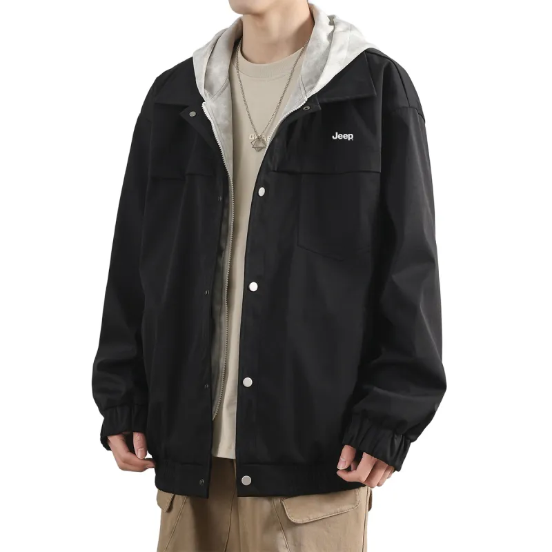 Jeep Black Knight Series Jackets Coats Unisex-2