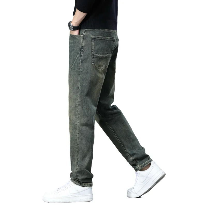 Jeep Black Knight Series Jeans Unisex Lake Light Green-5