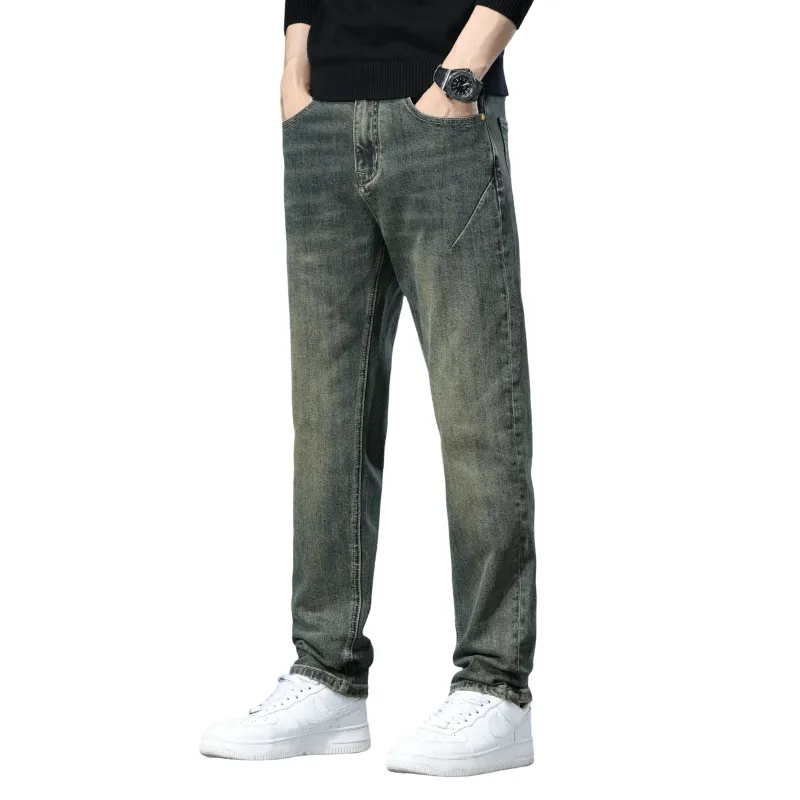 Jeep Black Knight Series Jeans Unisex Lake Light Green-4
