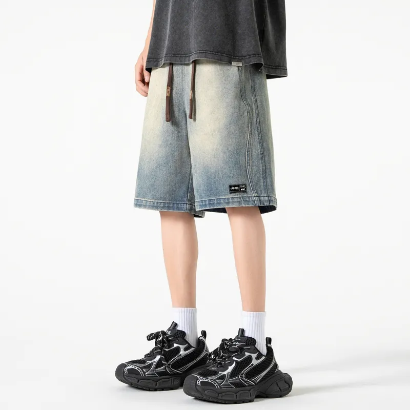 Jeep Grand Cherokee Denim Shorts Unisex-3