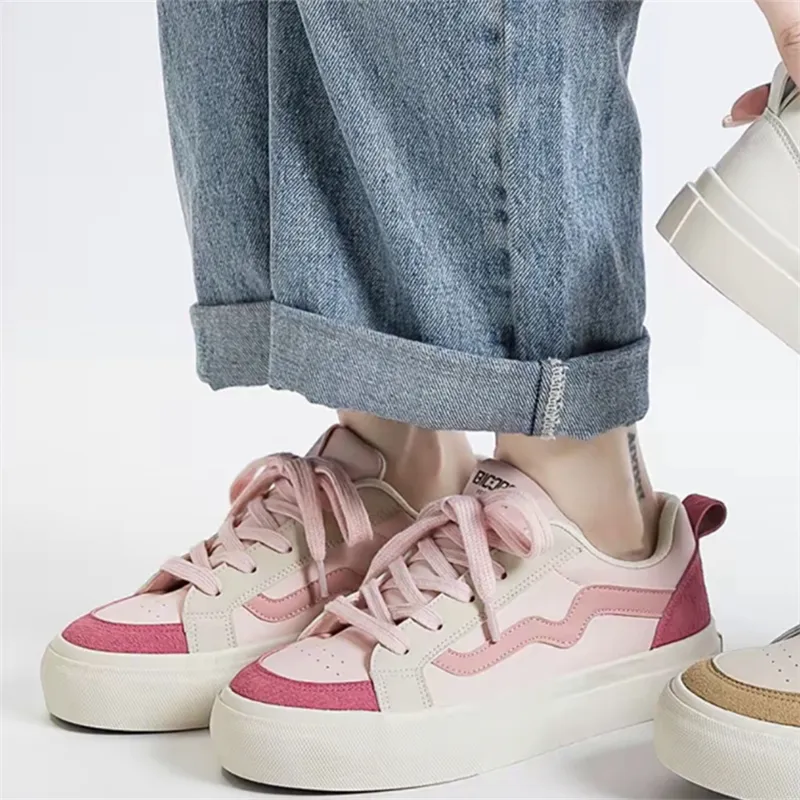 Crocodile Low-Top Skateboard Shoes Women's-3