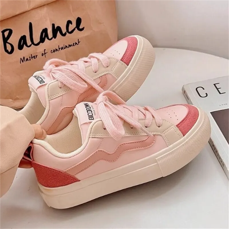 Crocodile Low-Top Skateboard Shoes Women's-4