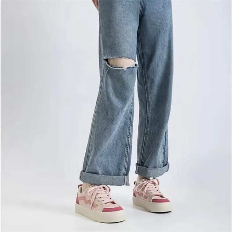 Crocodile Low-Top Skateboard Shoes Women's-2