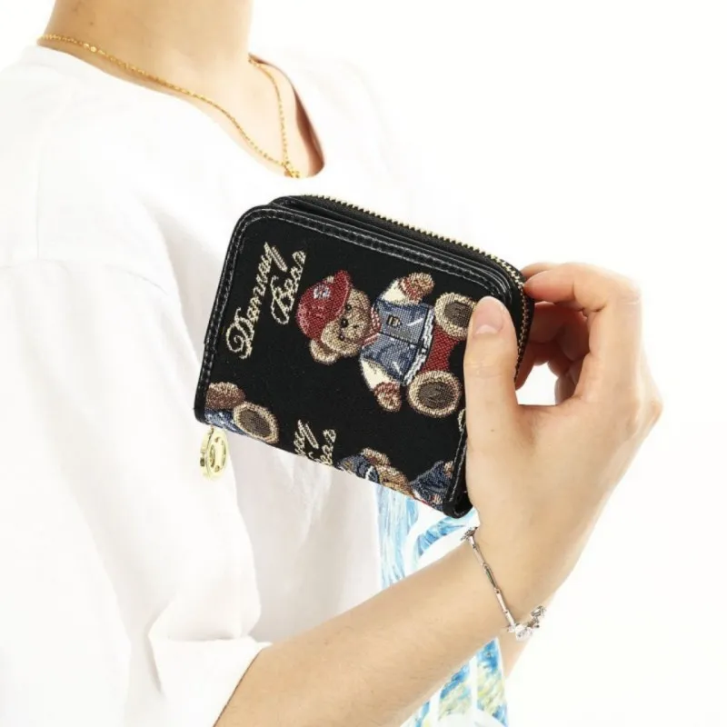 DANNYBEARJEANS Fabric Wallet Unisex Multicolor-8