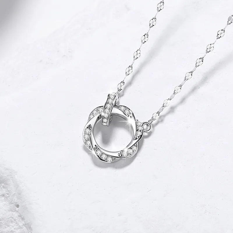 NRO S999 Fine Silver Necklaces Women's-3