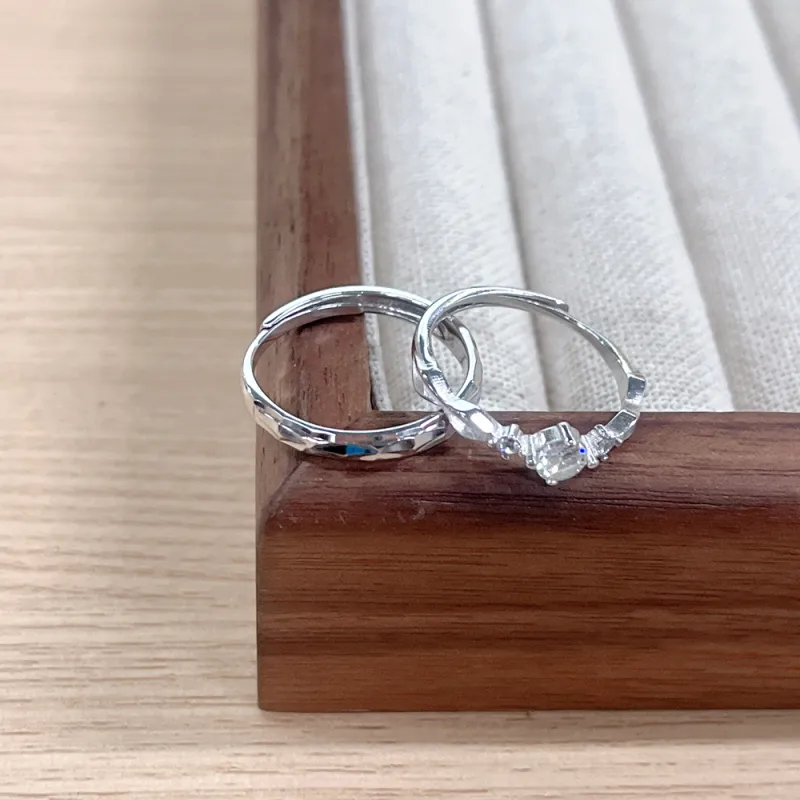 NRO Love Confession Couple Rings Unisex-7