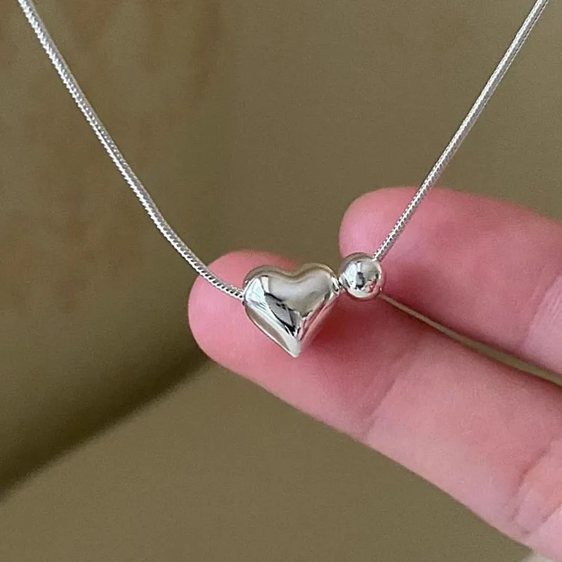 NRO S925 Silver Necklaces Women's-4