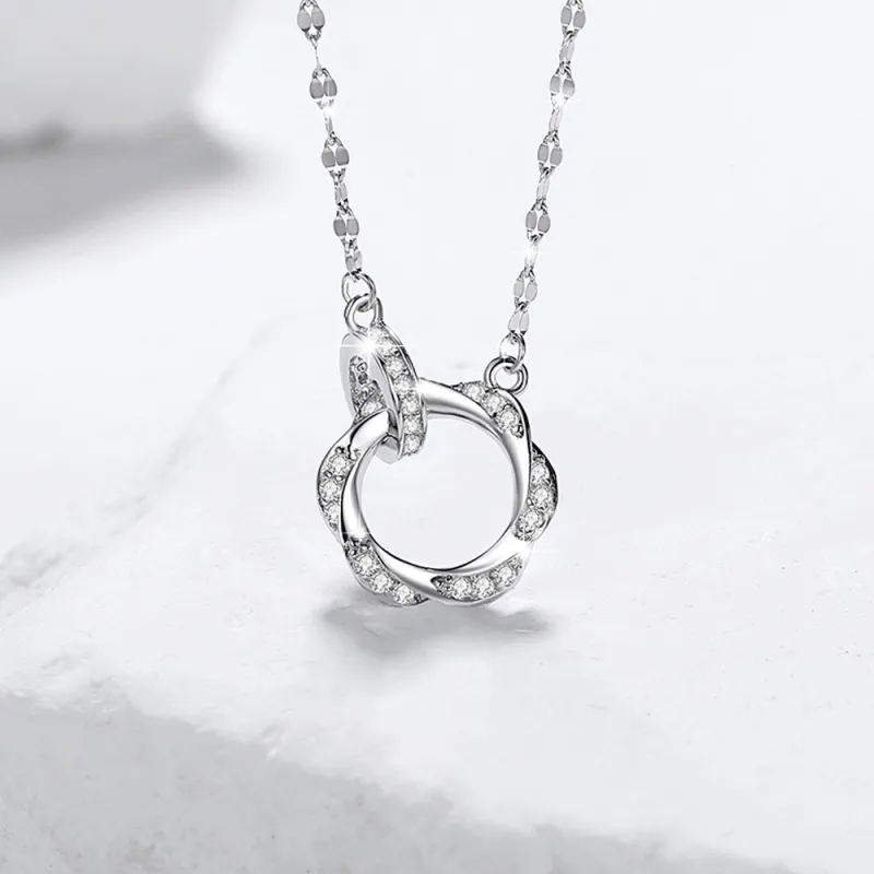 NRO S999 Fine Silver Necklaces Women's-2