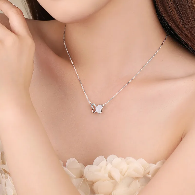 NRO S925 Silver Necklaces Women's-5