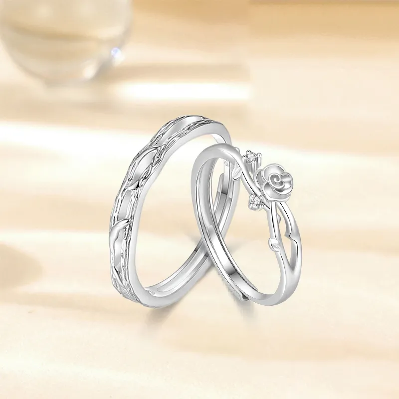 NRO 925 Sterling Silver Rings Unisex-2